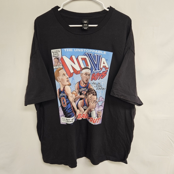 Hanes Other - New York Knicks Nova Boys Shirt XXLarge Jalen Josh Donte Comic Villanova NBA NY